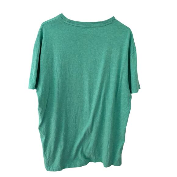 Polo Ralph Lauren Classic Fit Crewneck T-Shirt Cotton in Green, Large - Picture 5 of 5